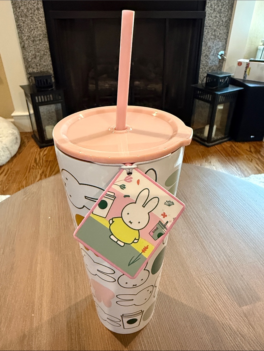 NWT - Miffy x Starbucks Reusable Straw Tumbler